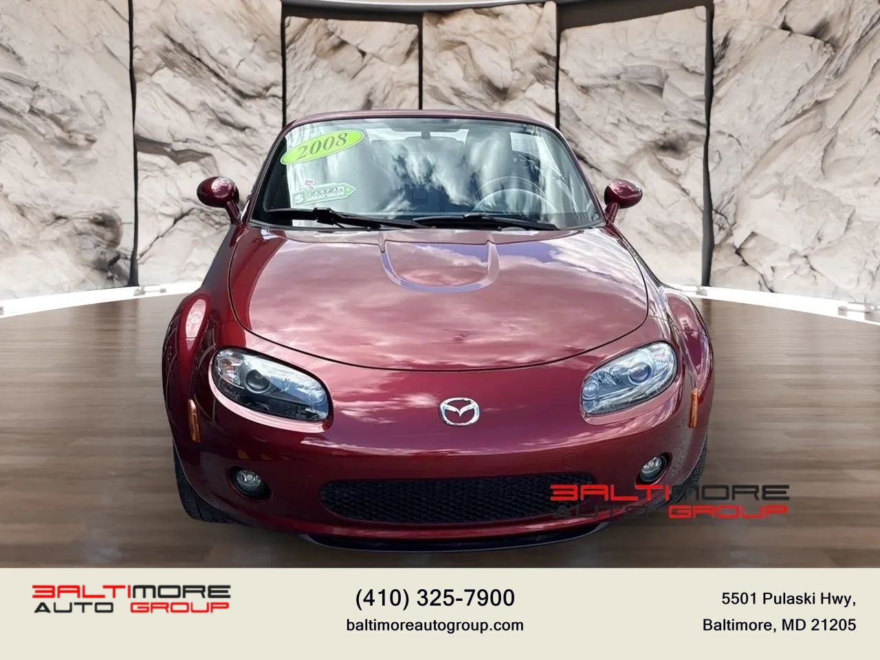 Used 2008 MAZDA MX-5 Miata Sport RWD image 2