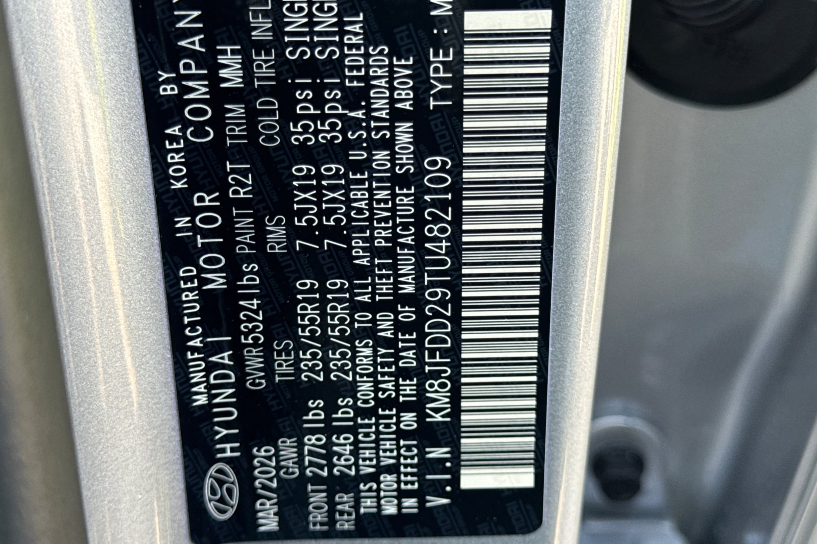 New 2026 Hyundai Tucson Limited AWD/4WD image 27
