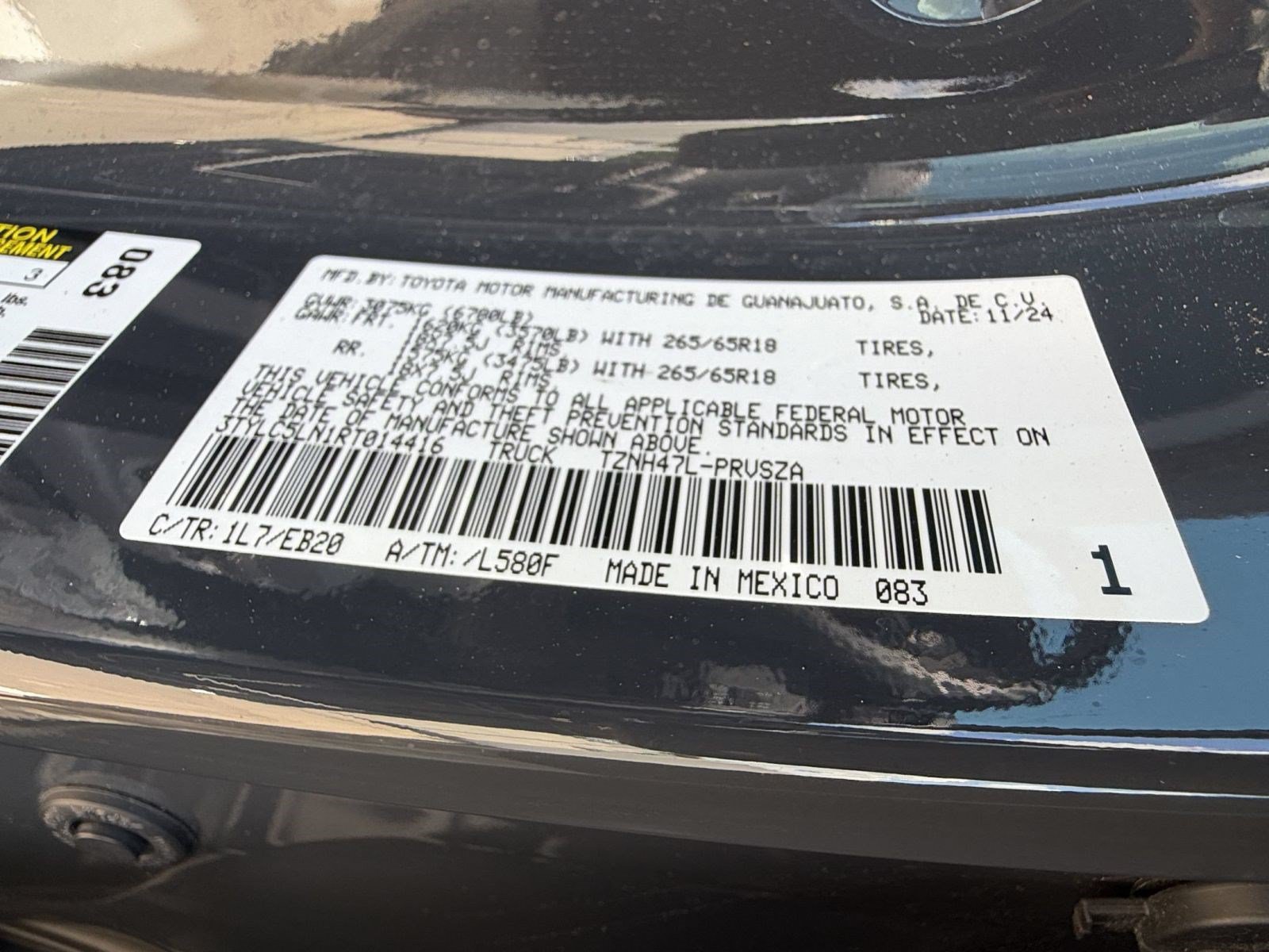 Used 2024 Toyota Tacoma Limited AWD/4WD image 24