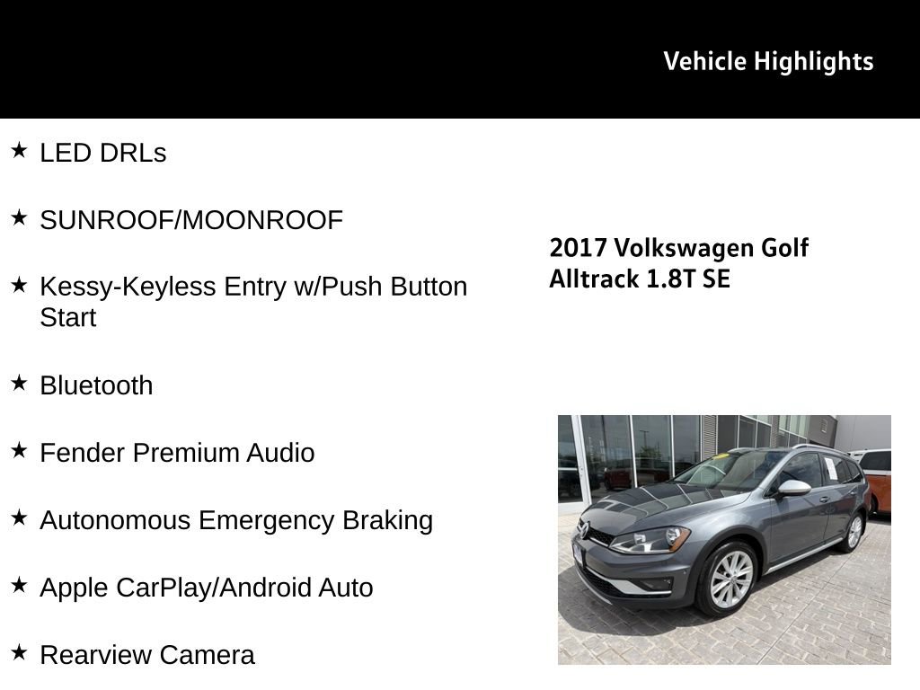 Used 2017 Volkswagen Golf Alltrack SE AWD/4WD image 27