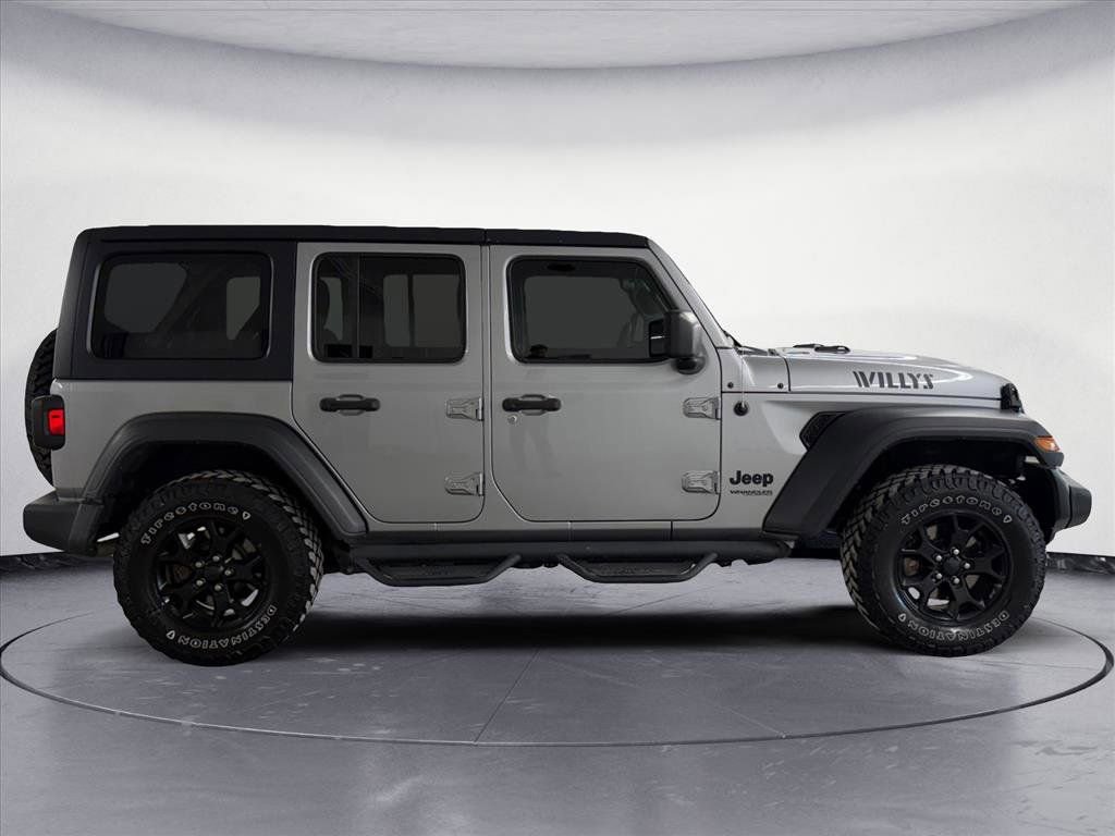 Used 2020 Jeep Wrangler Unlimited Willys image 7