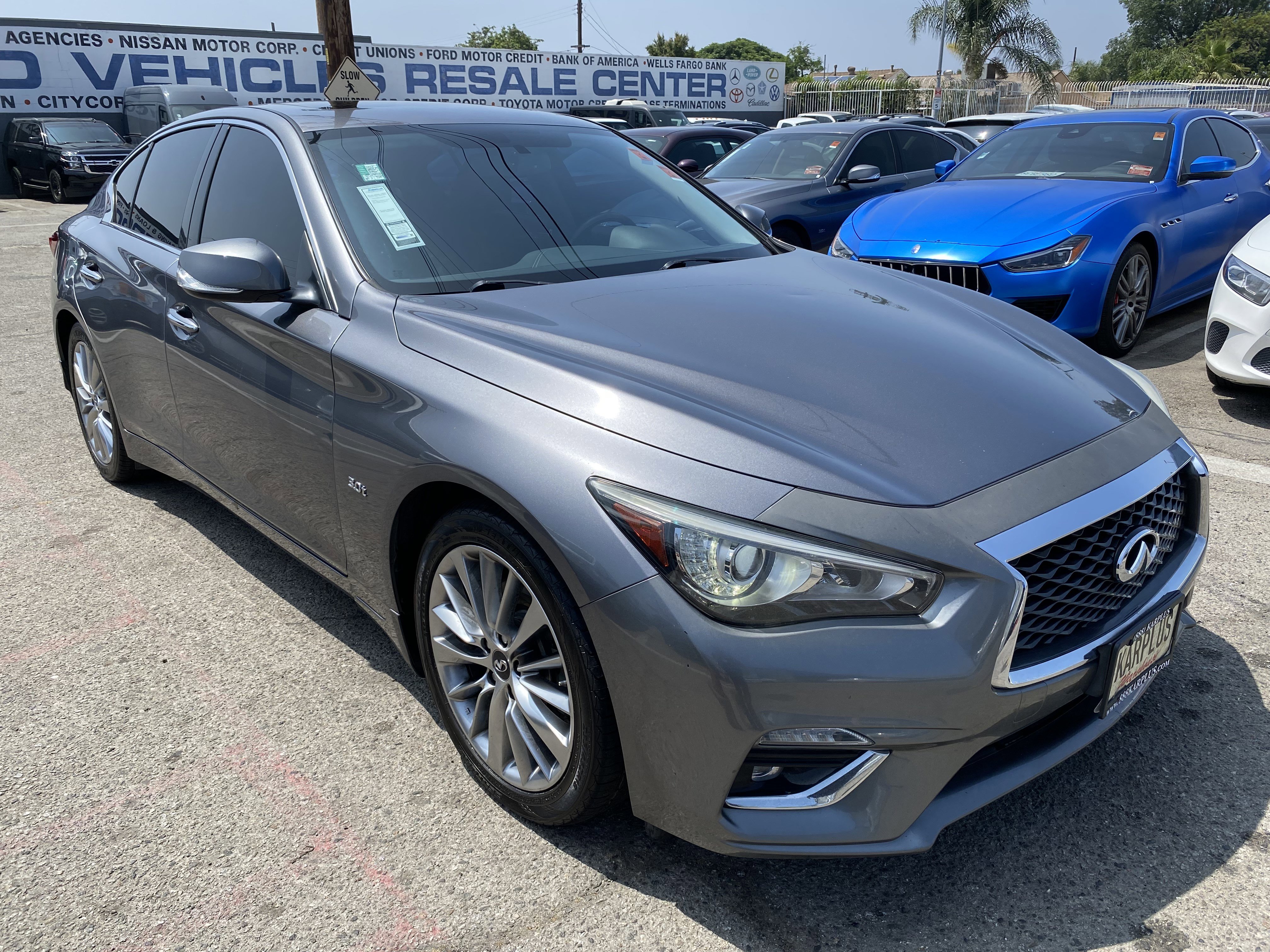 Used 2018 INFINITI Q50 Luxe w/ Cargo Package (L95) image 4
