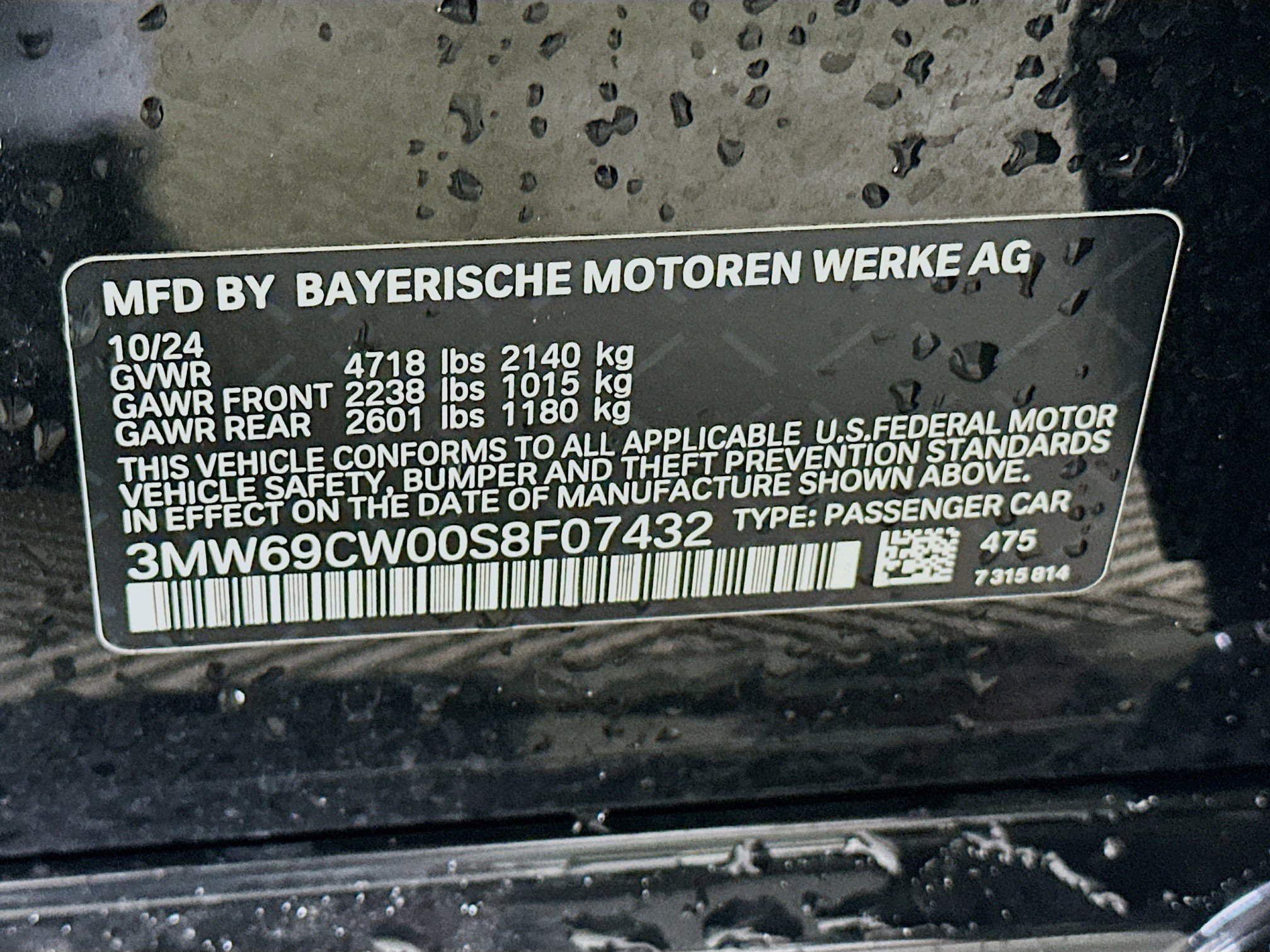 Used 2025 BMW 330i Sedan w/ Convenience Package image 12