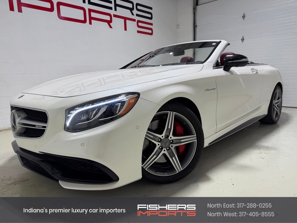 Used 2017 Mercedes-Benz S 63 AMG 4MATIC Cabriolet image 1