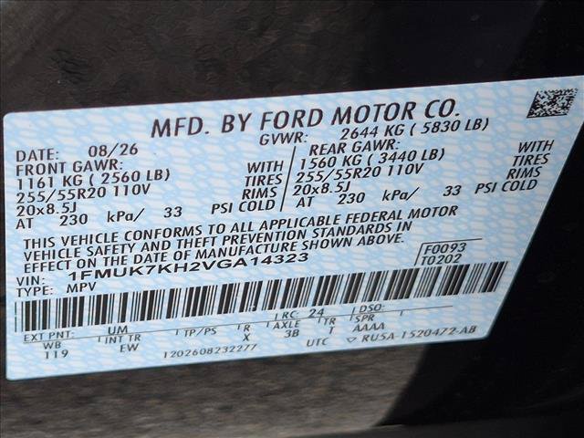 New 2027 Ford Explorer ST-Line w/ Premium Package RWD image 16