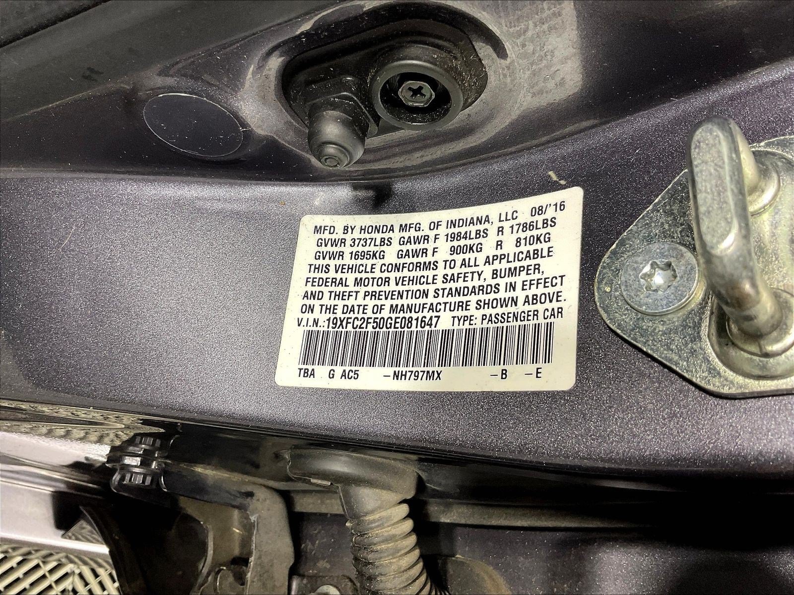 Used 2016 Honda Civic LX image 19