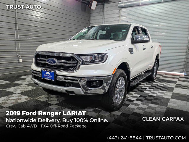 Used 2019 Ford Ranger Lariat w/ Equipment Group 501A Mid image 1