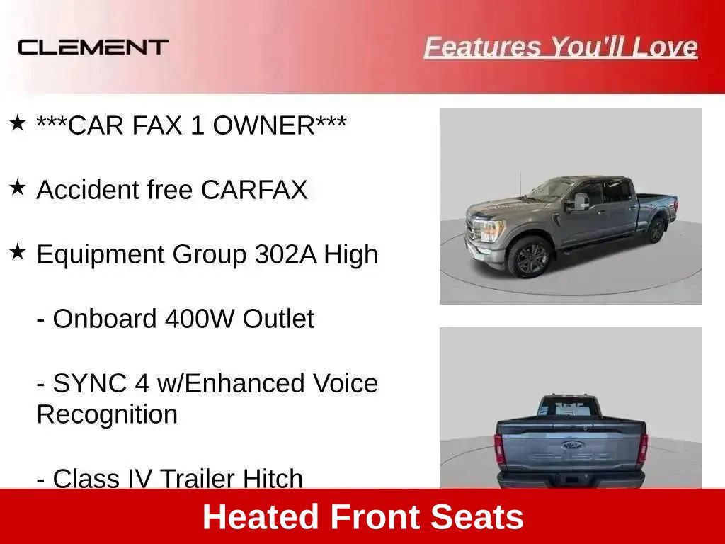 Used 2023 Ford F150 XLT w/ Equipment Group 302A High AWD/4WD image 67