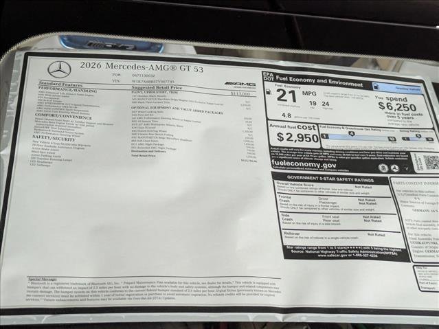 New 2026 Mercedes-Benz AMG GT 53 image 19