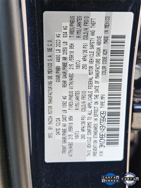 Certified 2025 MAZDA CX-30 2.5 Turbo w/ Premium Plus Pkg image 22