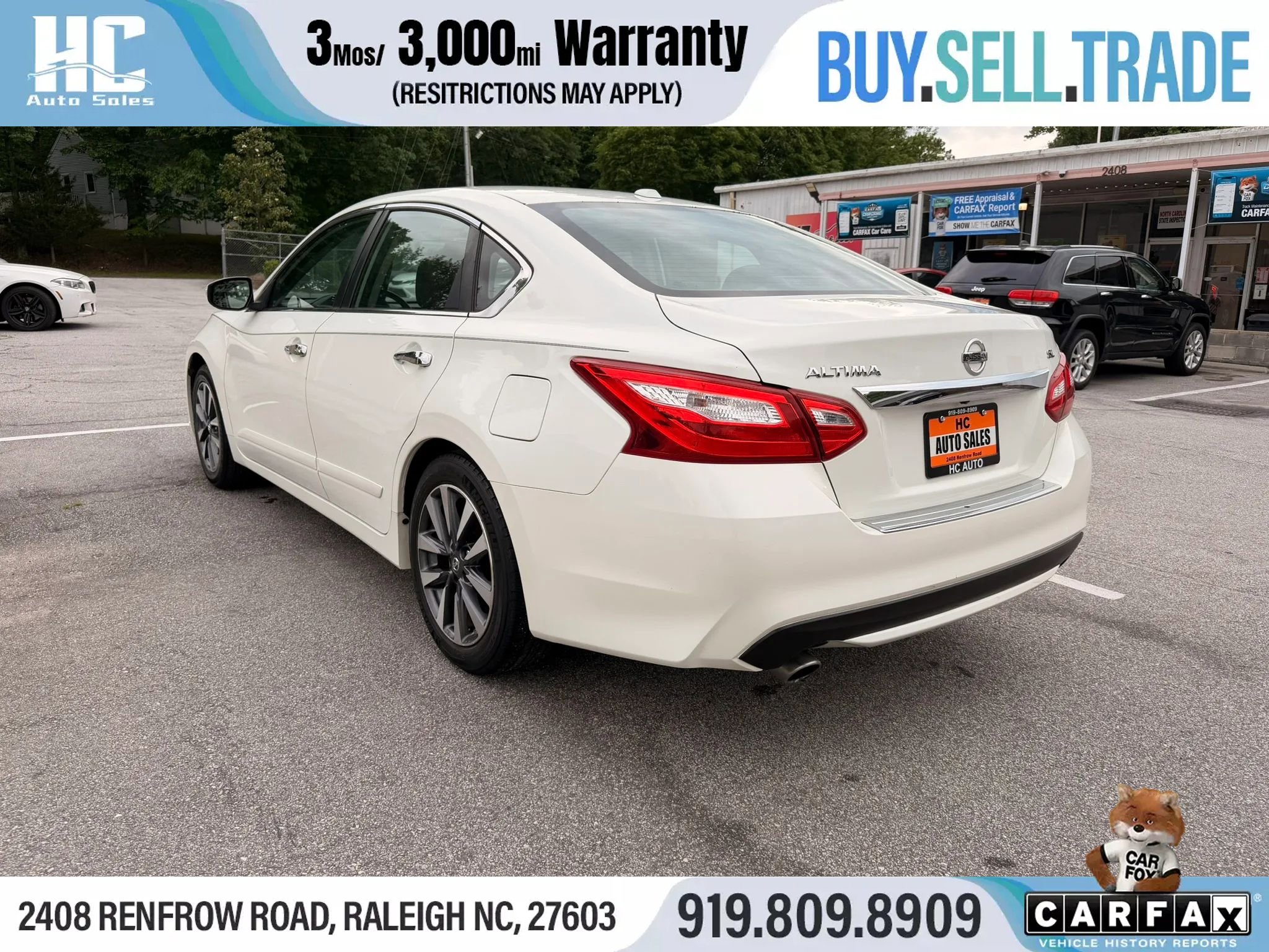 Used 2016 Nissan Altima 2.5 SL w/ 2.5 Technology w/LED Package FWD image 3