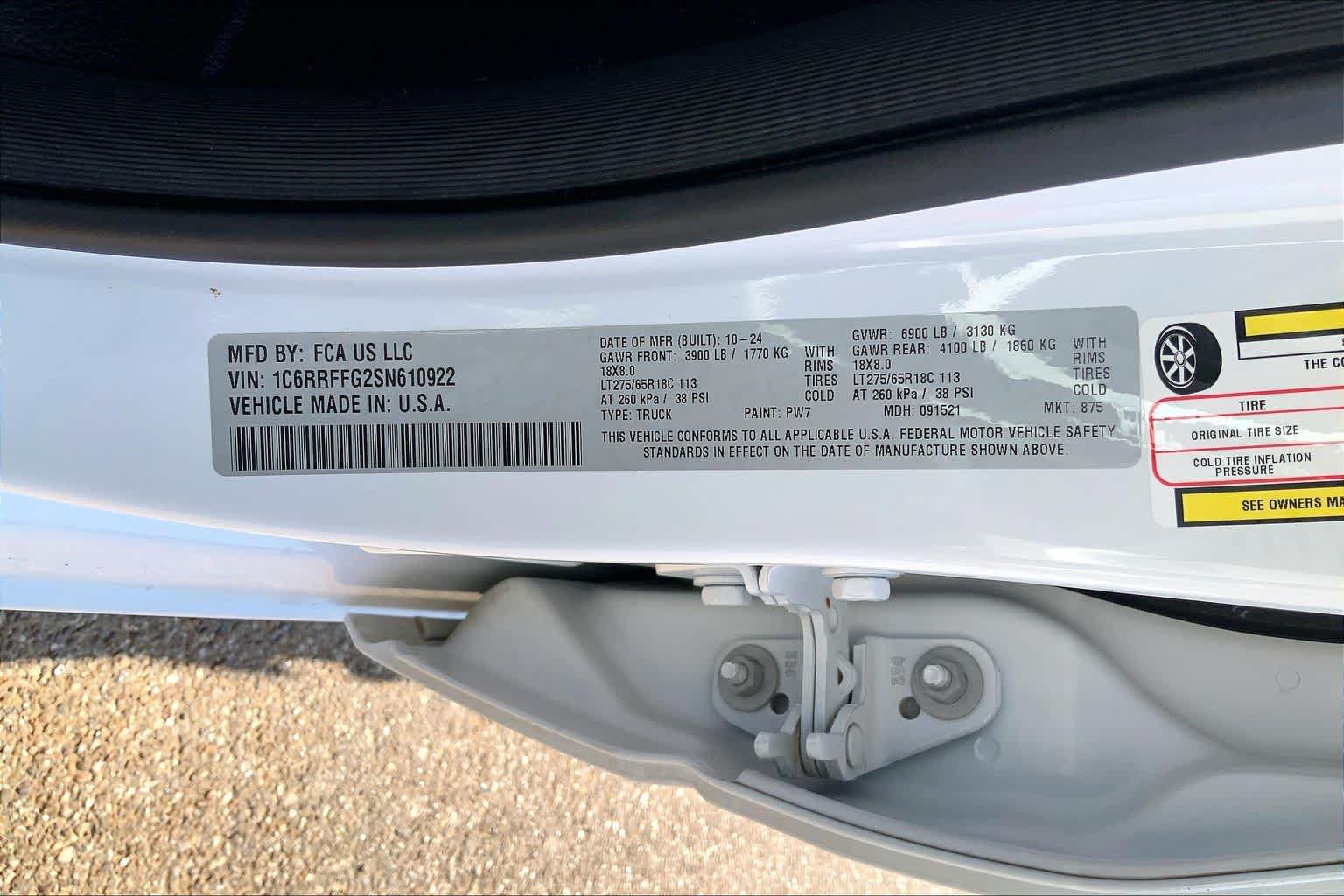 Used 2025 RAM 1500 Lone Star AWD/4WD image 30