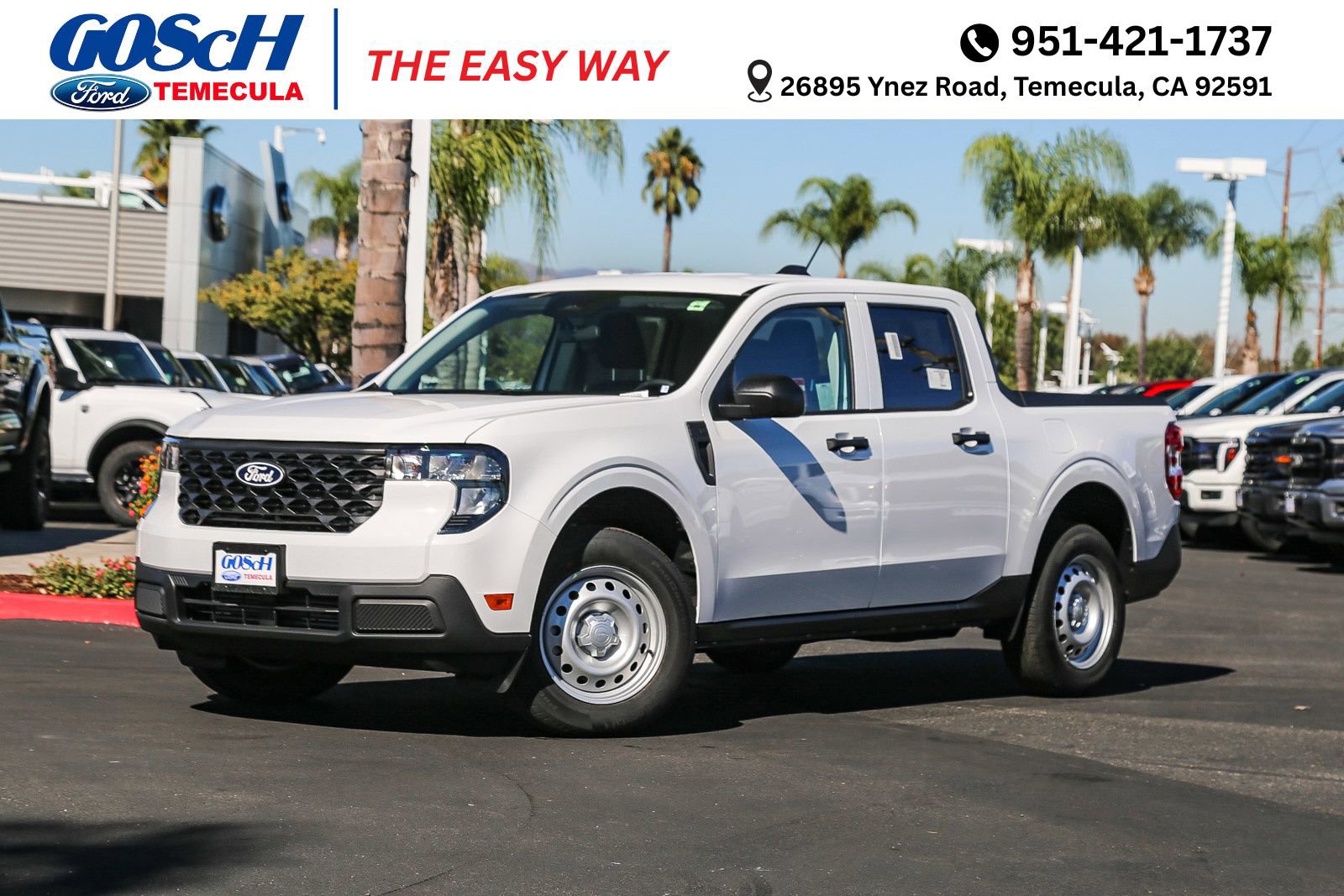 New 2025 Ford Maverick XL w/ Equipment Group 102A