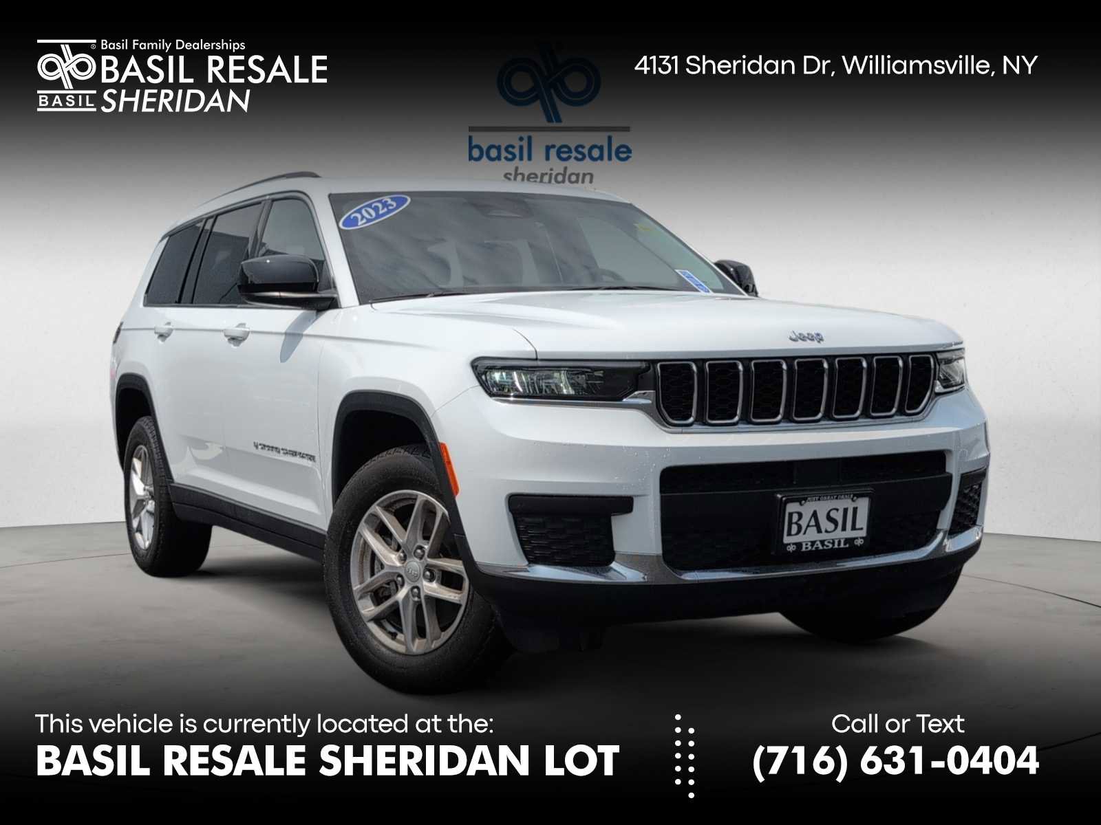 Used 2023 Jeep Grand Cherokee L Laredo w/ Luxury Tech Group I