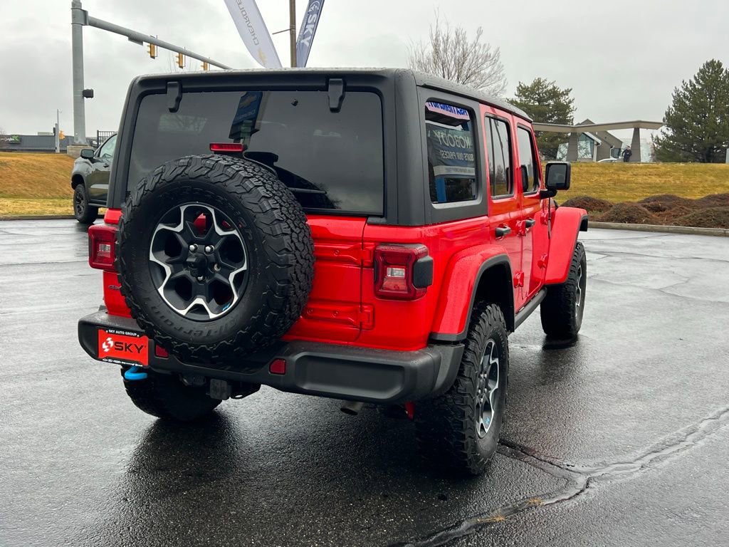 Used 2023 Jeep Wrangler Unlimited Rubicon 4xe w/ Cold Weather Group image 9