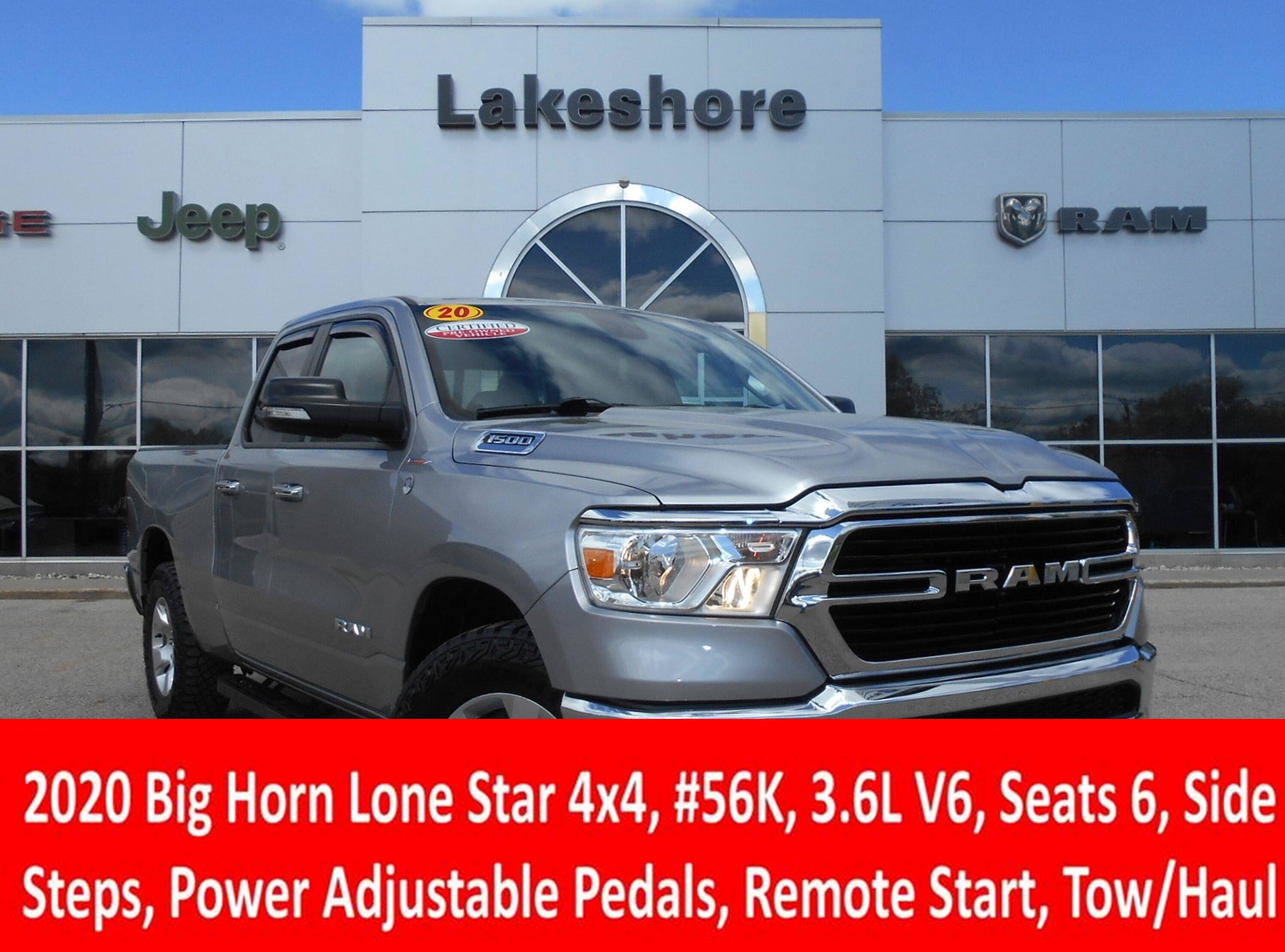 Certified 2020 RAM 1500 Big Horn AWD/4WD image 1