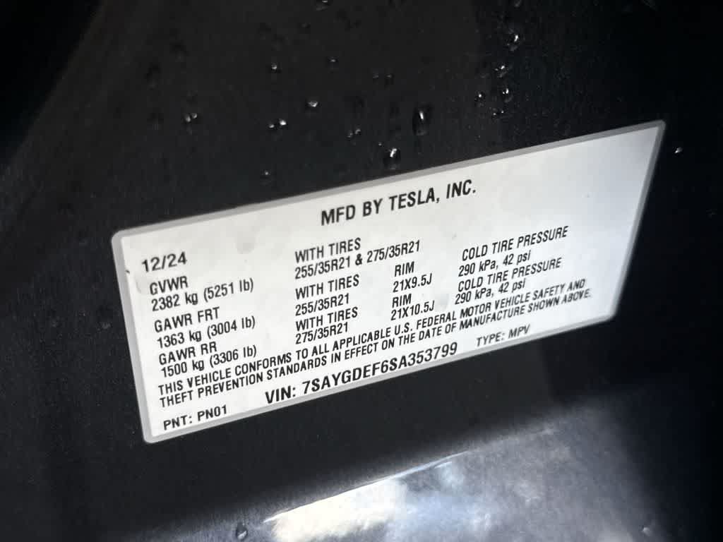 Used 2025 Tesla Model Y Performance AWD/4WD image 29