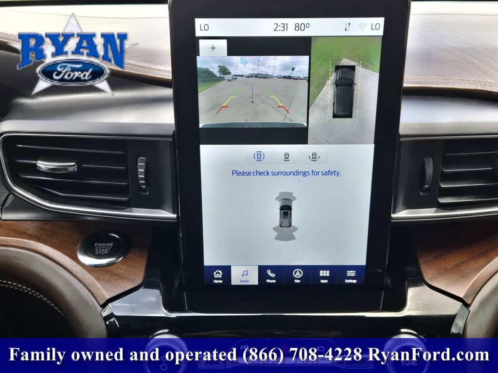 Used 2022 Ford Explorer King Ranch w/ Class IV Trailer Tow Package RWD image 13