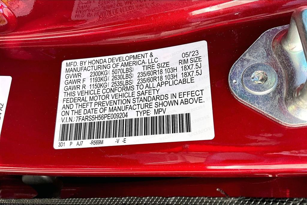 Certified 2023 Honda CR-V Sport image 14