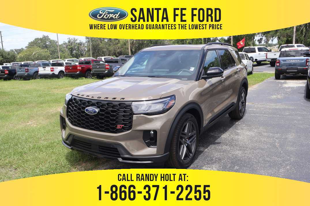 New 2026 Ford Explorer ST w/ Sun And Sound Package AWD/4WD image 1