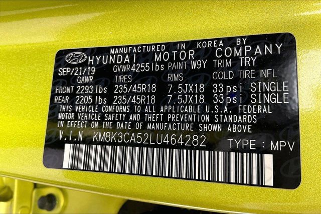 Used 2020 Hyundai Kona Limited w/ Cargo Package image 35