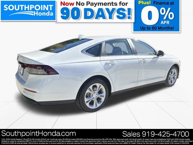 New 2025 Honda Accord LX image 8