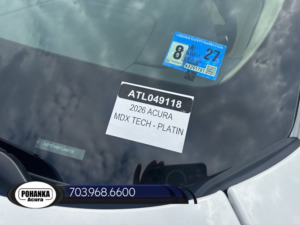 New 2026 Acura MDX w/ Technology Package AWD/4WD image 42