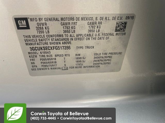 Used 2015 Chevrolet Silverado 1500 LTZ image 27