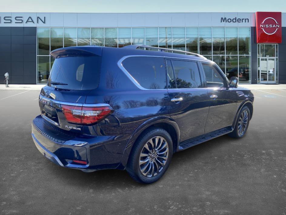 Certified 2024 Nissan Armada Platinum w/ Captain's Chairs Package image 5