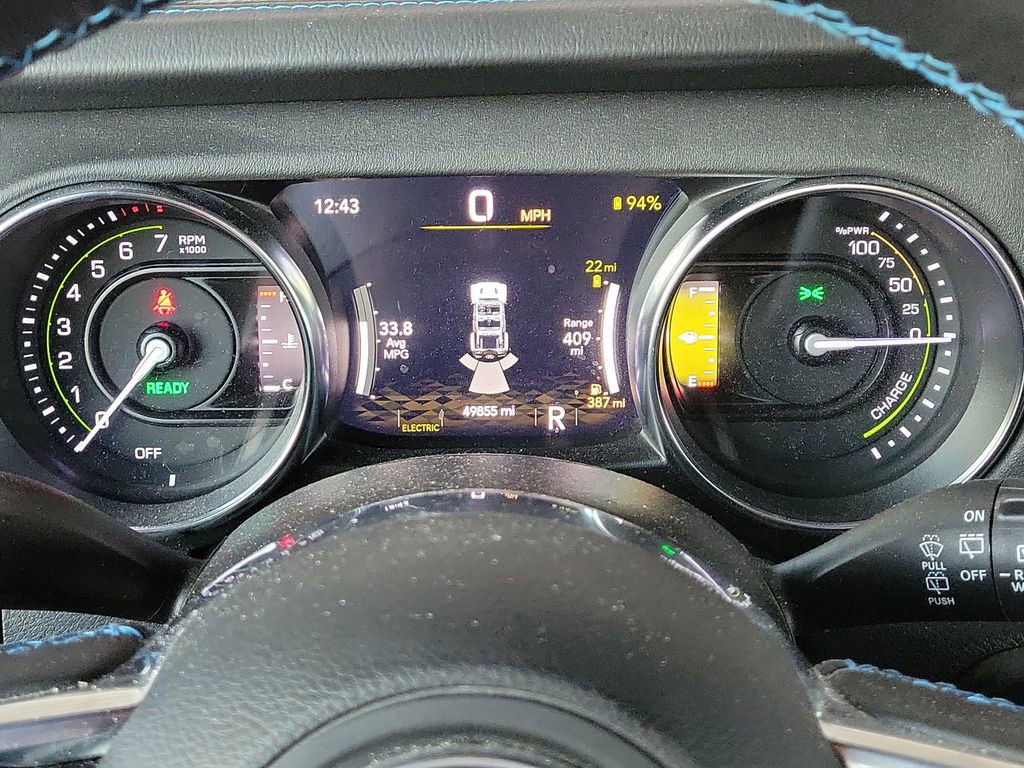 Used 2021 Jeep Wrangler Unlimited Rubicon 4xe w/ Steel Bumper Group image 16