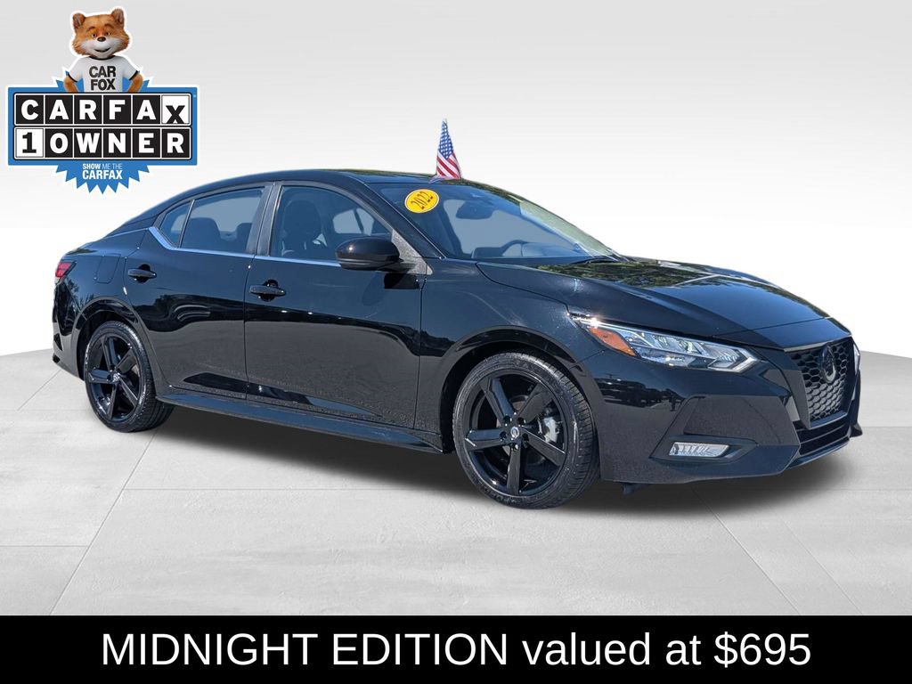 Used 2022 Nissan Sentra SR w/ Midnight Edition FWD image 1