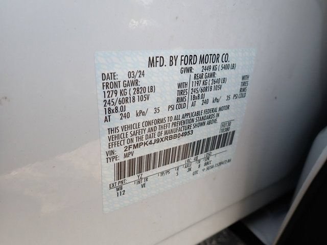 Certified 2024 Ford Edge SEL w/ Convenience Package AWD/4WD image 22