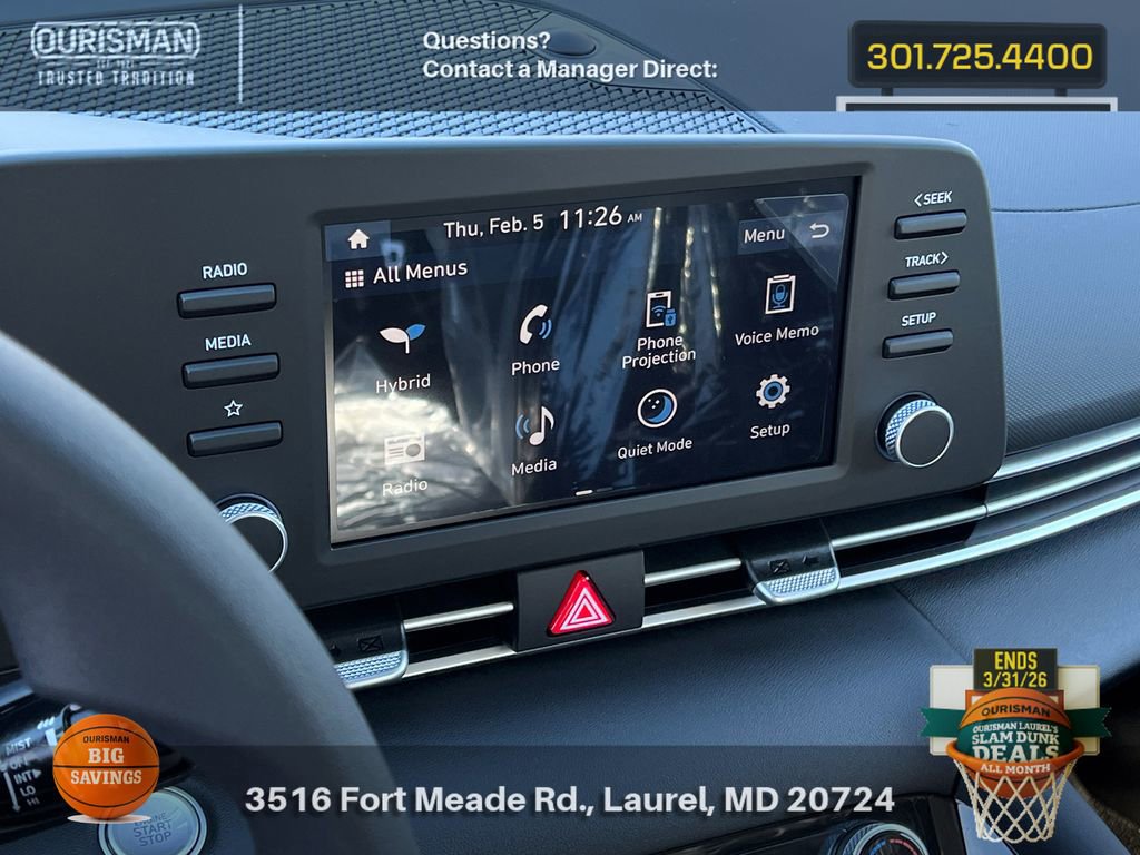 New 2026 Hyundai Elantra Blue image 13