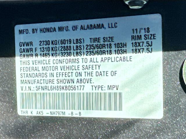 Used 2019 Honda Odyssey Touring image 29