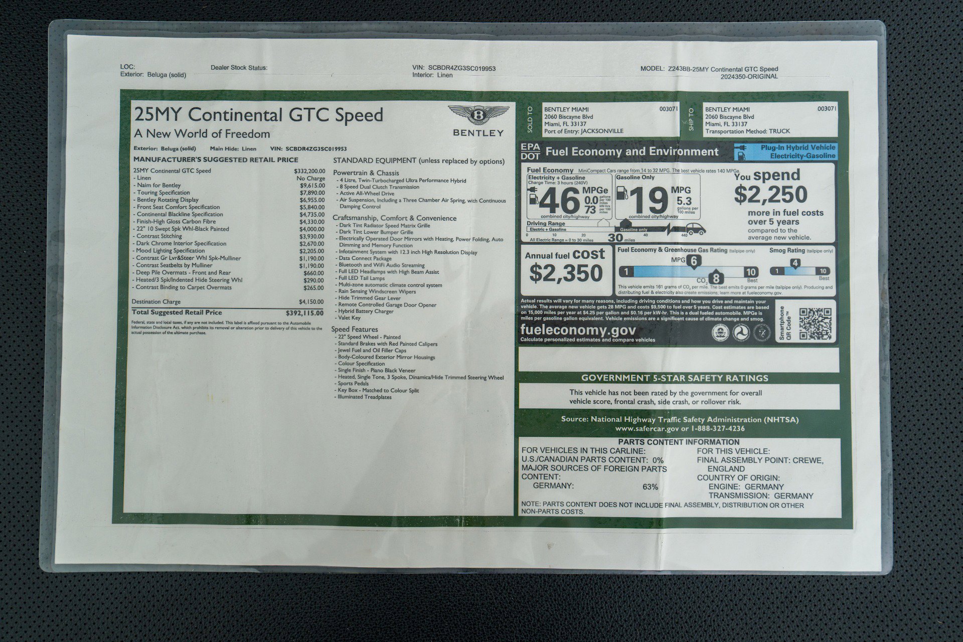 Used 2025 Bentley Continental GT Speed image 24