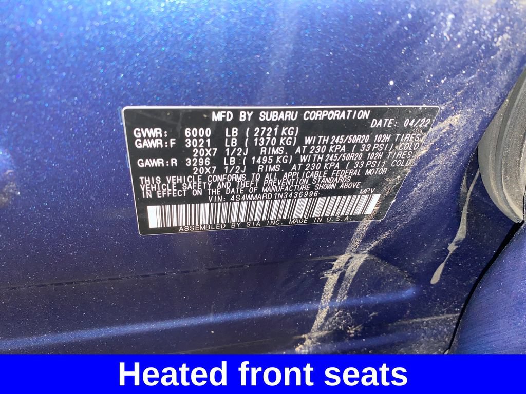 Used 2022 Subaru Ascent Touring AWD/4WD image 28