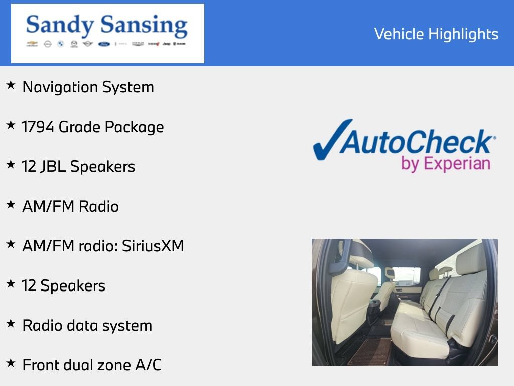Used 2024 Toyota Tundra 1794 Edition RWD image 7