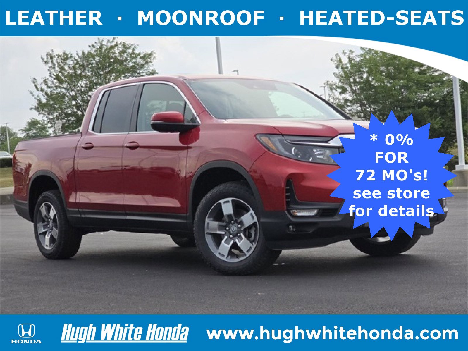 New 2026 Honda Ridgeline RTL