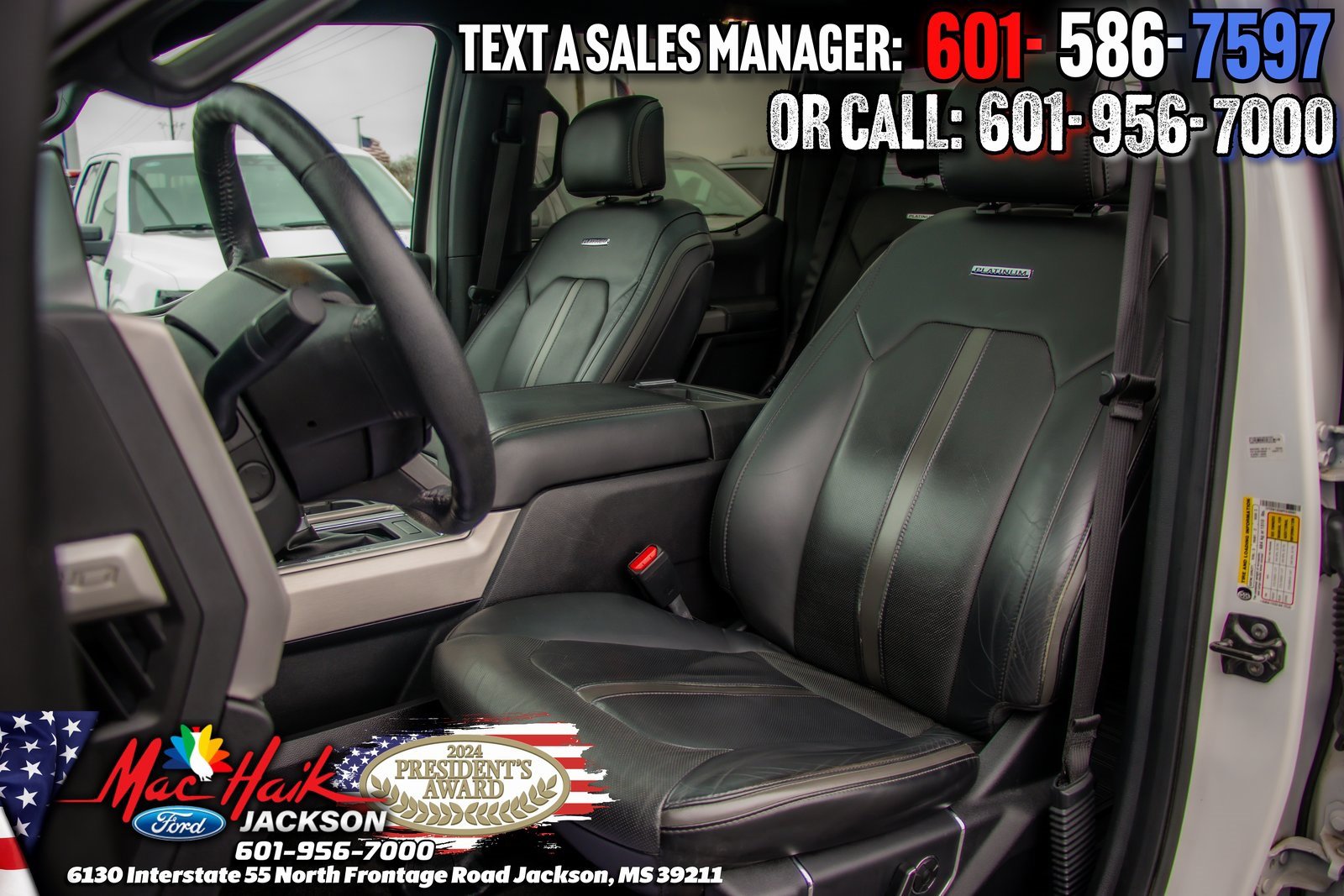 Used 2015 Ford F150 Platinum w/ Equipment Group 701A Luxury image 9