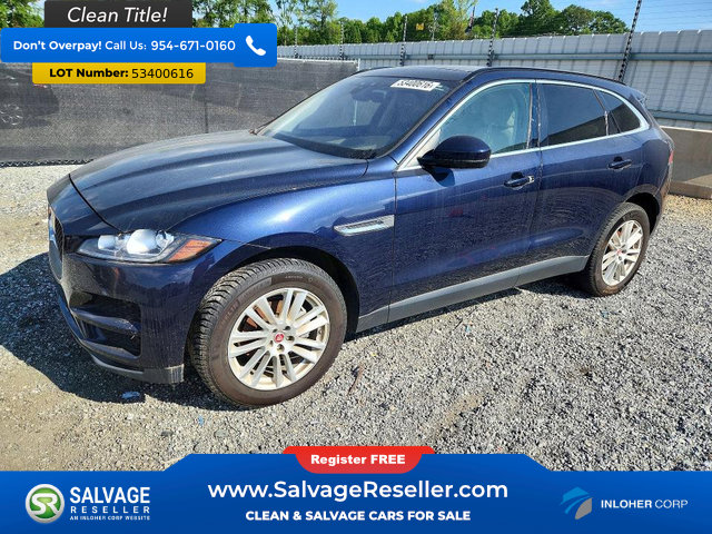 Used 2019 Jaguar F-PACE Prestige AWD/4WD image 1