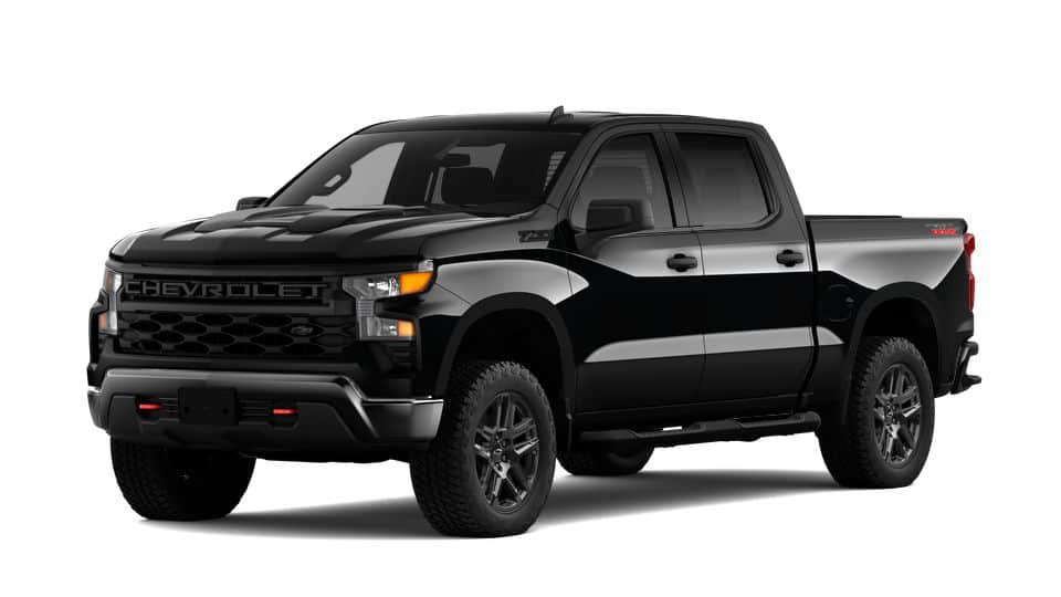 New 2026 Chevrolet Silverado 1500 Custom Trail Boss w/ LPO, Dark Essentials Package AWD/4WD image 3