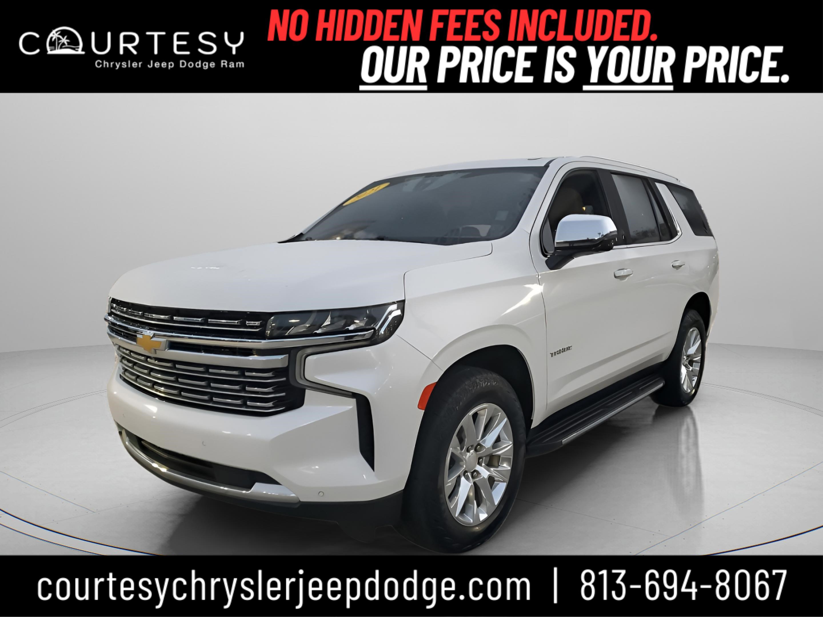 Used 2021 Chevrolet Tahoe Premier w/ Premium Package