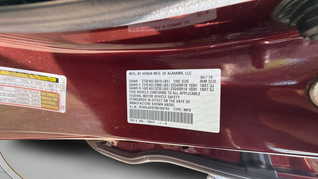 Used 2019 Honda Odyssey Touring image 36