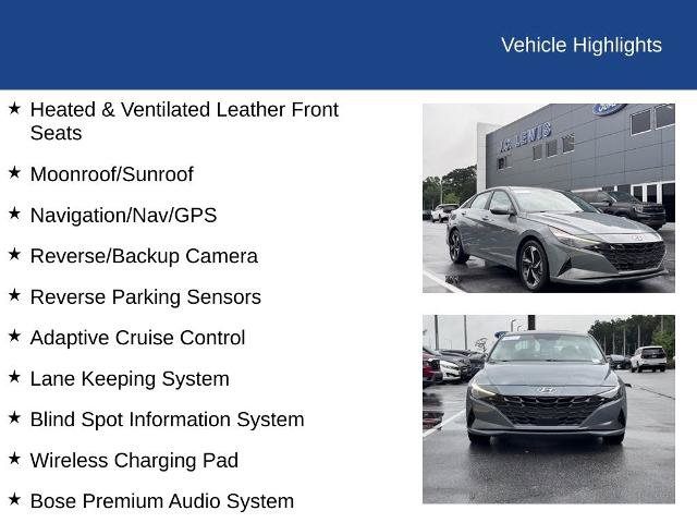 Used 2023 Hyundai Elantra Limited w/ Cargo Package FWD image 25