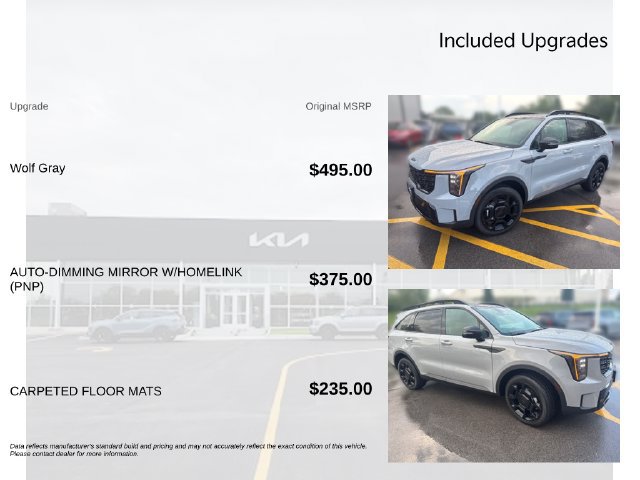 New 2026 Kia Sorento X-Line EX AWD/4WD image 9