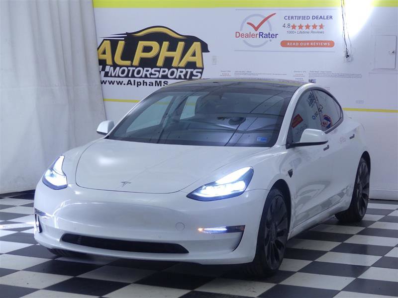 Used 2021 Tesla Model 3 Performance AWD/4WD image 3