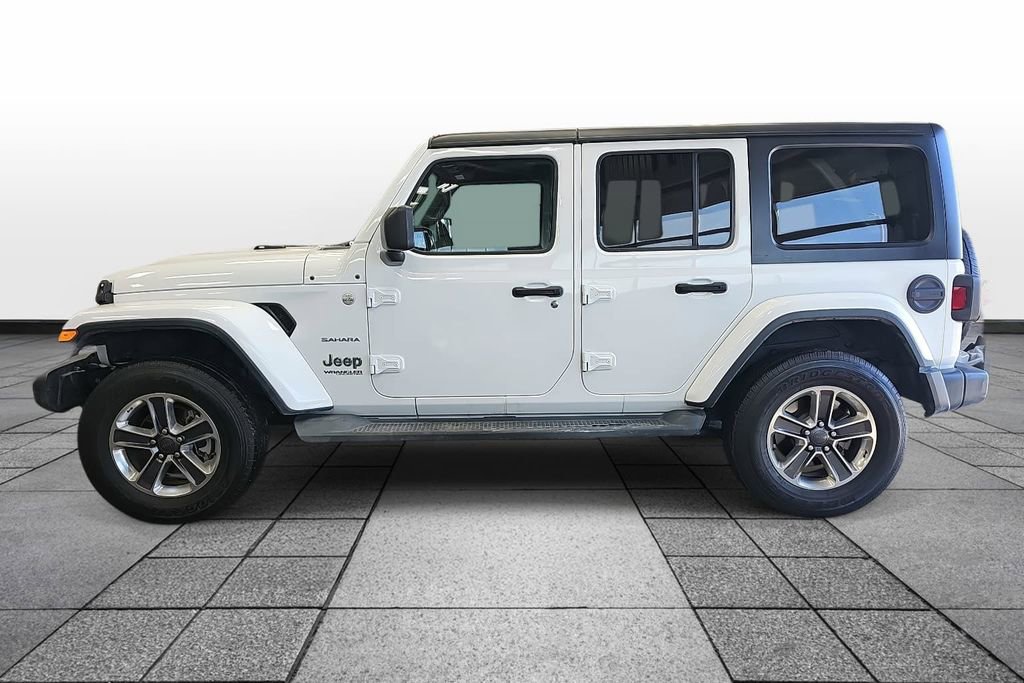 Used 2020 Jeep Wrangler Unlimited Sahara AWD/4WD image 8