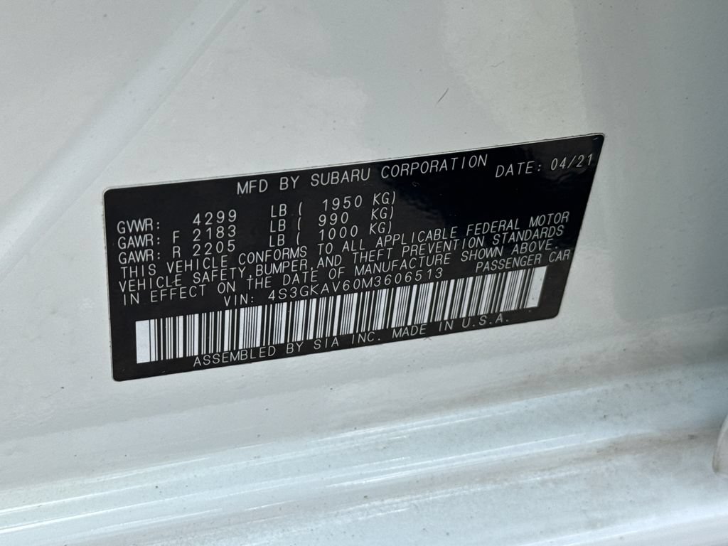 Used 2021 Subaru Impreza 2.0i Premium AWD/4WD image 28