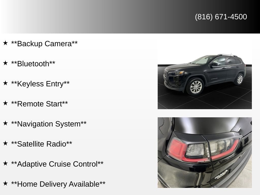 Used 2019 Jeep Cherokee Latitude w/ Popular Appearance Group image 86