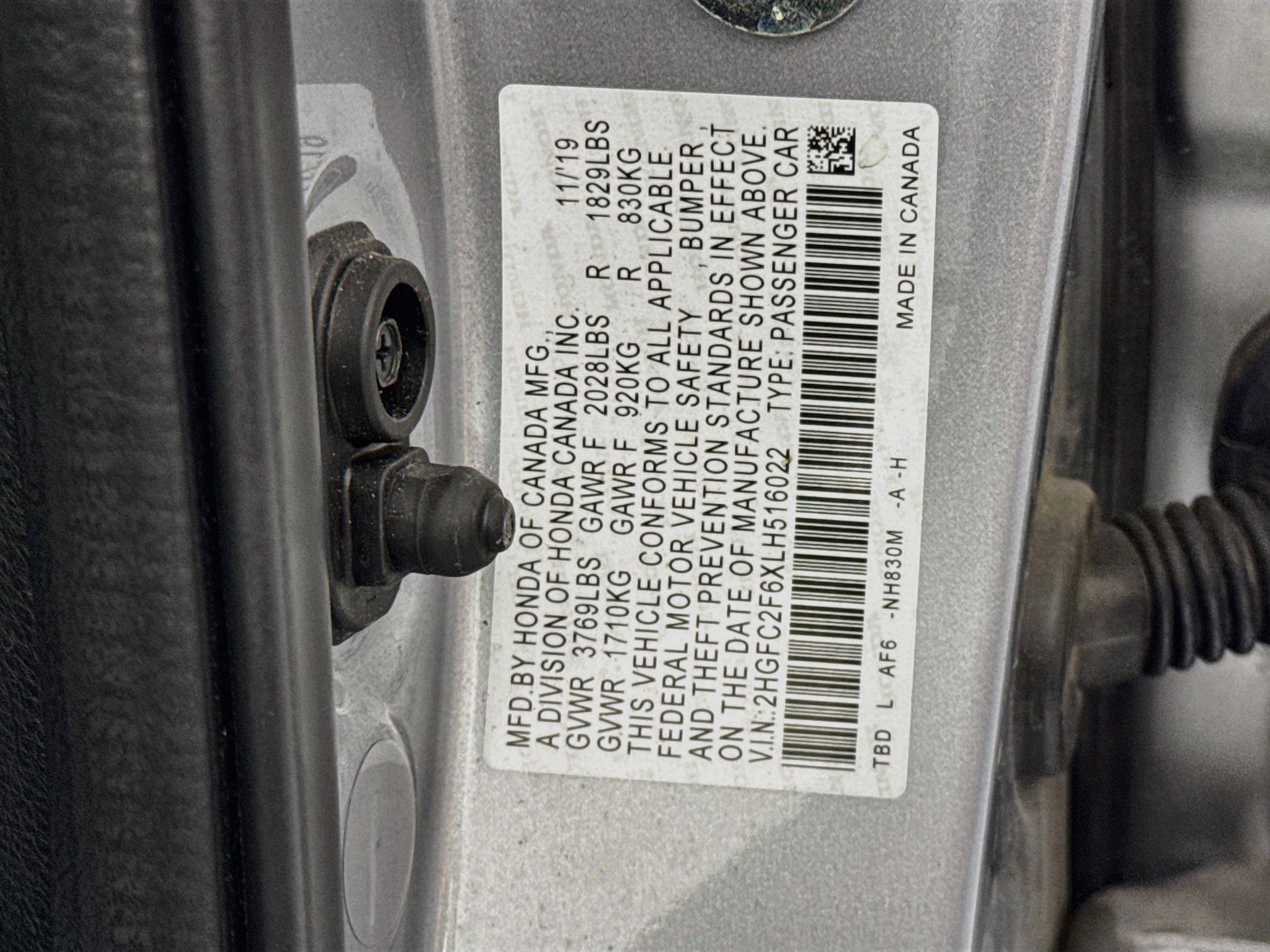 Certified 2020 Honda Civic LX image 29